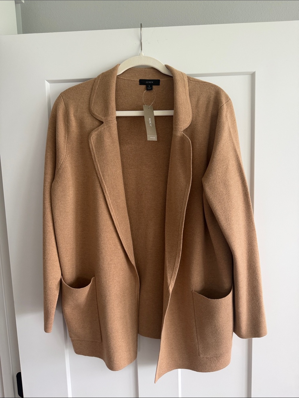 J. Crew sweater blazer - S